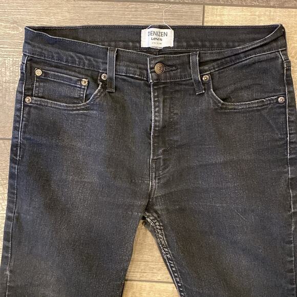 Denizen from Levi's Men's 216 Slim Fit Jeans Black Size 32x32 - Picture 4 of 10